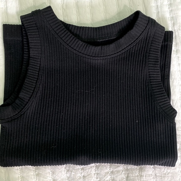 Black Aura Active Tank Top Size S/M - Picture 1 of 3